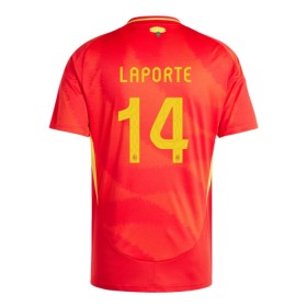Camisetas España Aymeric Laporte 14 Primera Euro 2024 - Hombre